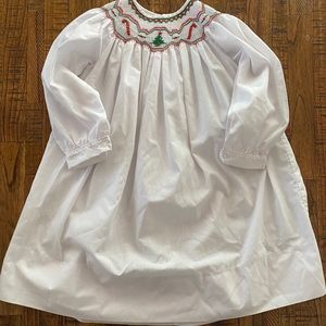 Christmas Smocked Dress